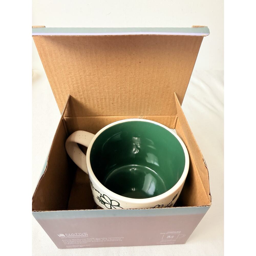Native Northwest Foxes Ceramic 16oz Mug - Picture 2 of 8